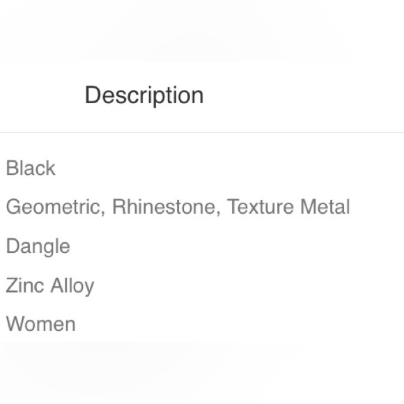 🏴‍☠️NWT 💖 Double Triangle Drop Earrings in Rose Gold Tone🏴‍☠️ - Picture 4 of 7